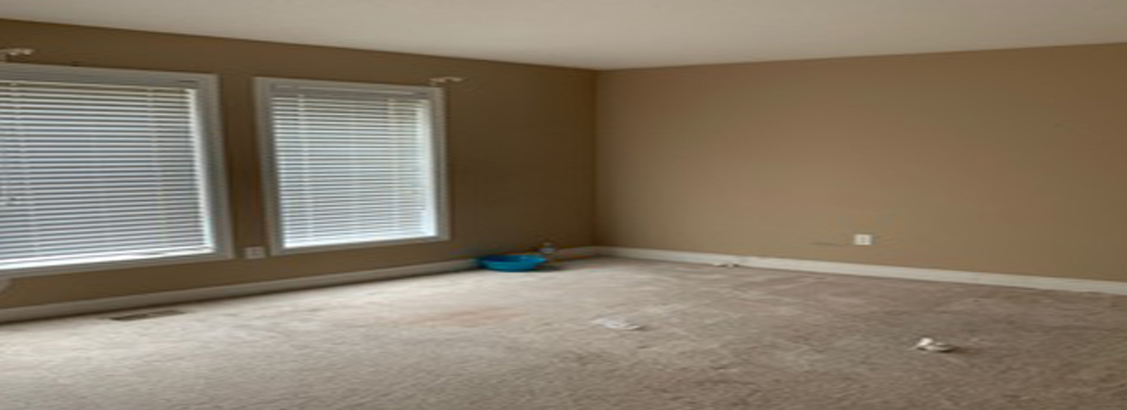 Before living area cleanup, a full property transformation